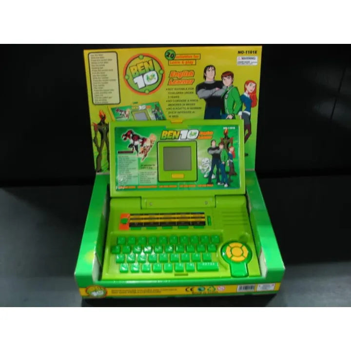 Ben 10 Educational Learning Kids Laptop