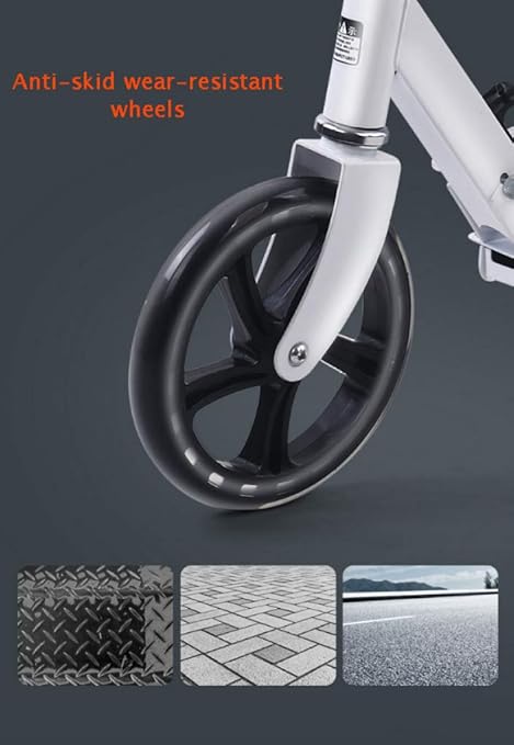 Height Adjustable & Foldable Kick Scooter for Kids