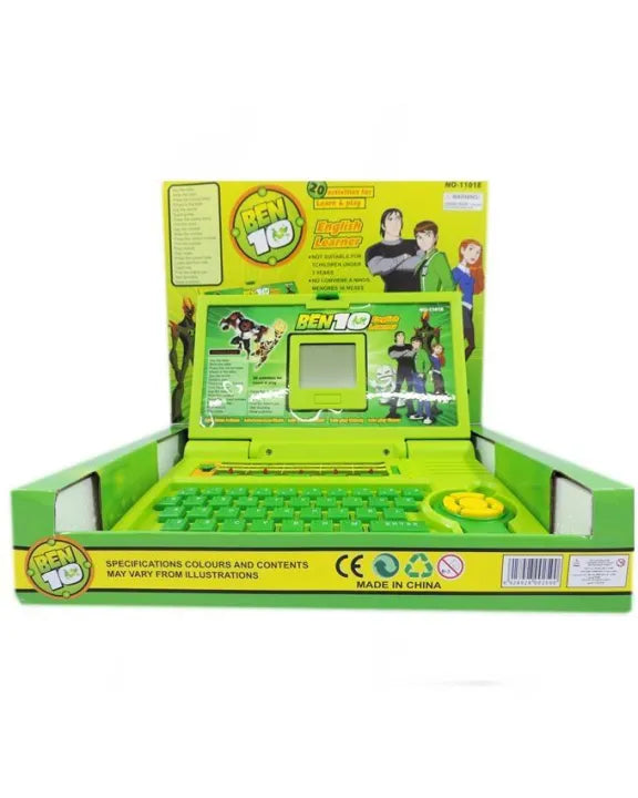 Ben 10 Educational Learning Kids Laptop