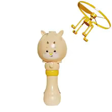 Bamboo Dragonfly Bubble Blower Machine Toy