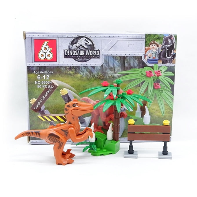 Jurassic Building Blocks World Dinosaurs Figures For Kids