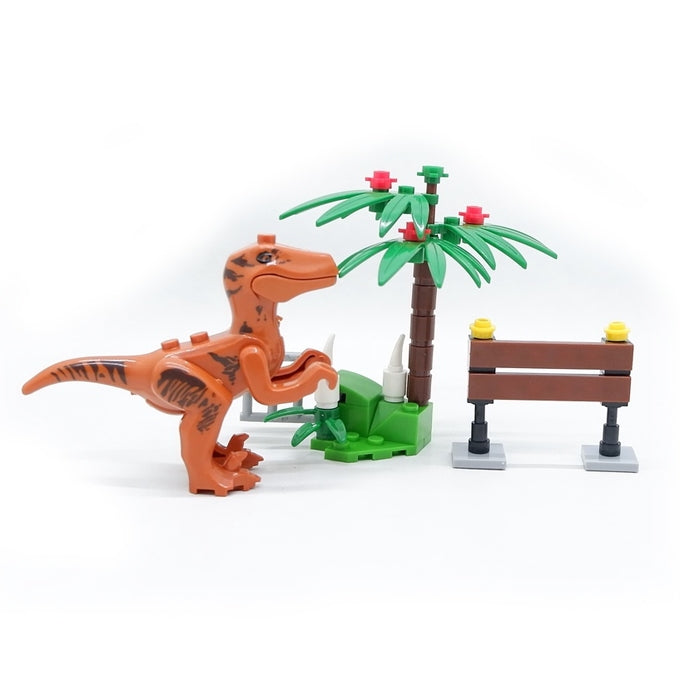 Jurassic Building Blocks World Dinosaurs Figures For Kids