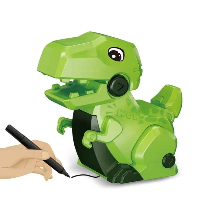 Kids Buddy Dino Line Following Robot Dinosaur Model Toy Set