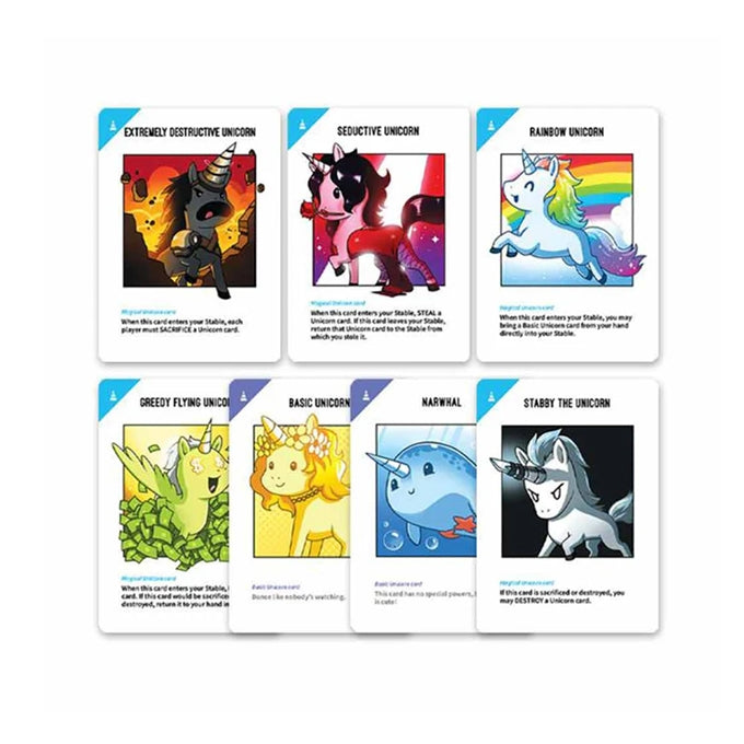 Unstable Unicorn 2nd Edition Cards Game Set For Kids