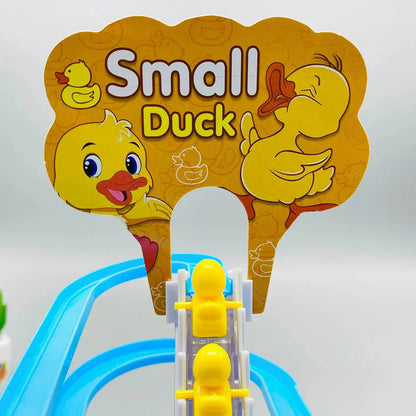 Small Electric Duck Climbing Stairs Toy For Kids