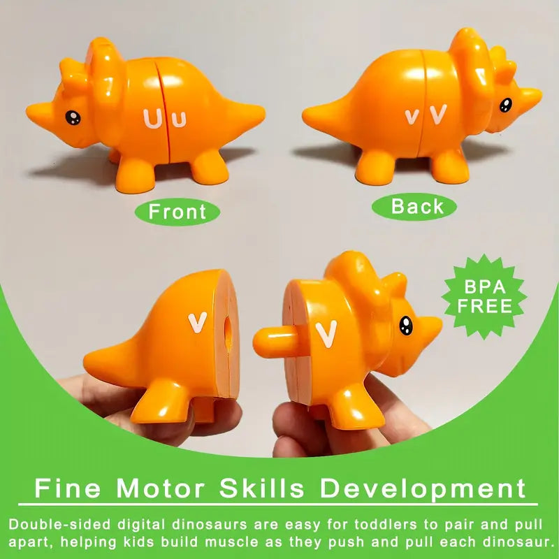 Dinosaur Alphabet Learning Educational Toy for Toddlers