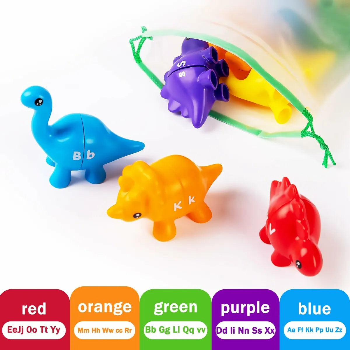 Dinosaur Alphabet Learning Educational Toy for Toddlers