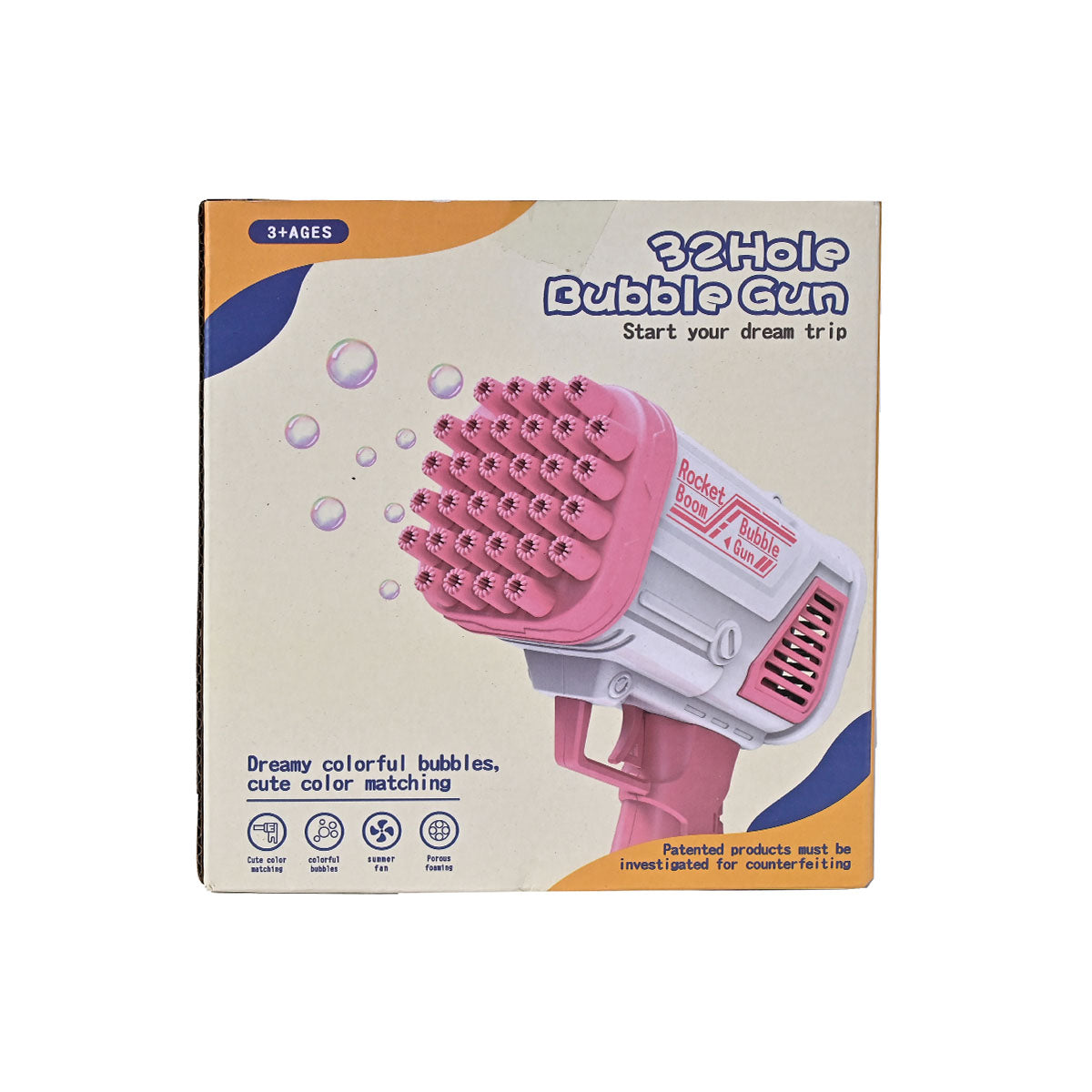 Bubble Gun For Outdoor Fun Kids Toy