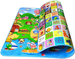 Soft Foam Rollable Mat for Exercising, Kids, Babies, Playroom