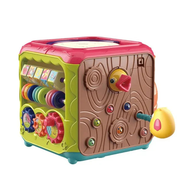 6 In 1 Fancy Cube- Musical, Educational And Learning Toy For Kids