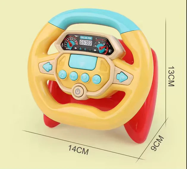 Simulation Driving Steering Toy for Kids