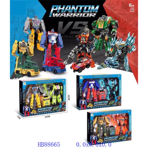 Warrior Transformation Robot Car Toy
