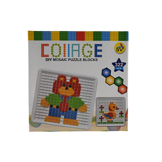 Coinage DIY Mosaic Puzzle Blocks - 322 Pcs