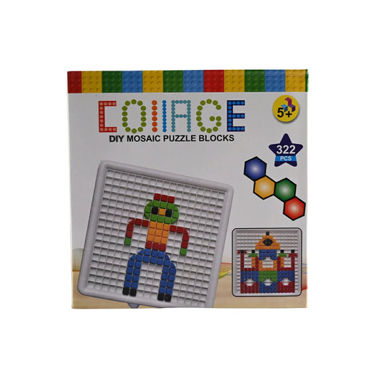 Coinage DIY Mosaic Puzzle Blocks - 322 Pcs