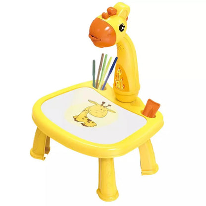 3-In-1 Frozen Creative Projection Painting Table For Kids Creative