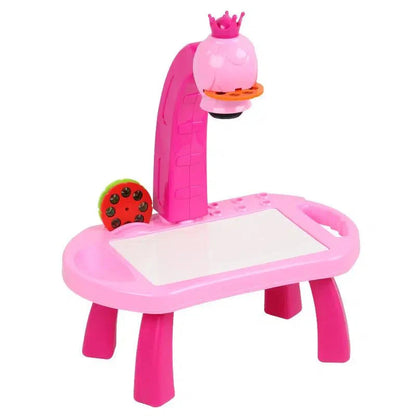 3-In-1 Frozen Creative Projection Painting Table For Kids Creative