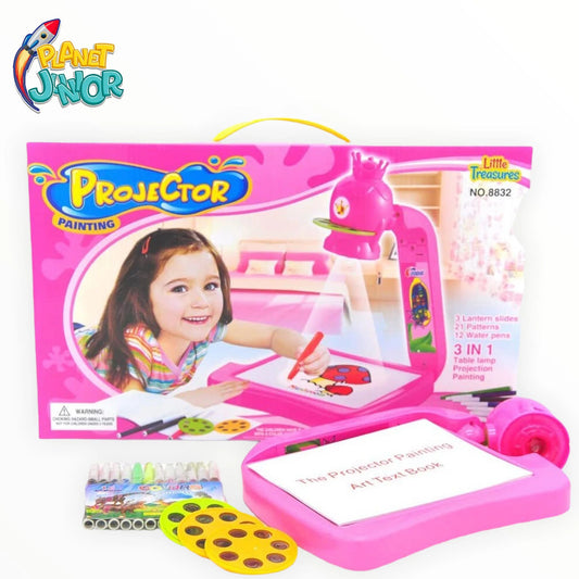 3-In-1 Frozen Creative Projection Painting Table For Kids Creative
