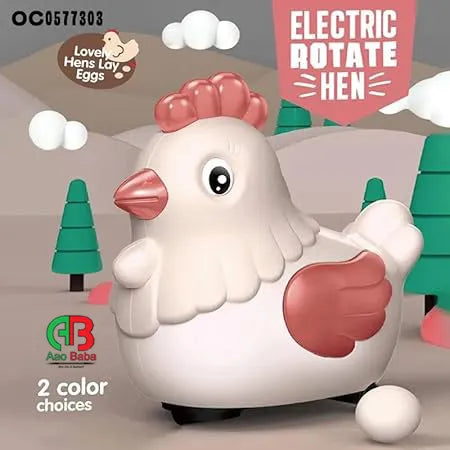 Electric Rotate Hen With Music