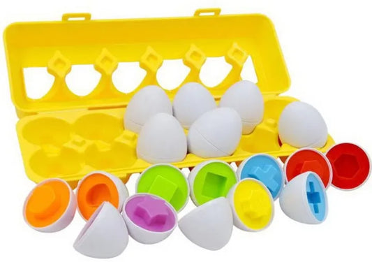 Shapes and Colors Matching Eggs Toy