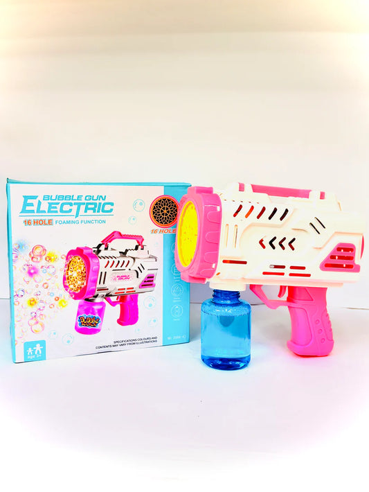 16 Holes Electric Bubble Gun