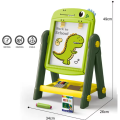 24Pcs Dinosaur Double-Sided Drawing Board