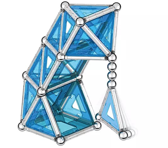3D Crystal Magnetic Toy Sticks Building Blocks Puzzle 66 Pieces