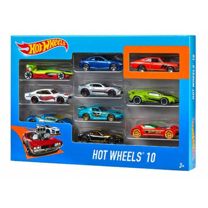 Hot Wheel Metal Cars Pack Of 10 Styles Toys For Kids