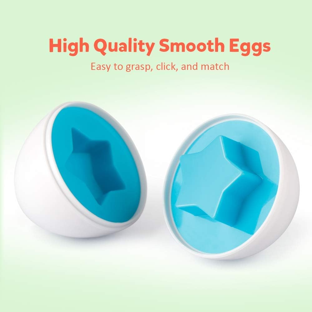Shapes and Colors Matching Eggs Toy