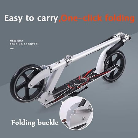 Height Adjustable & Foldable Kick Scooter for Kids