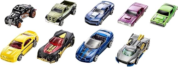 Hot Wheel Metal Cars Pack Of 10 Styles Toys For Kids