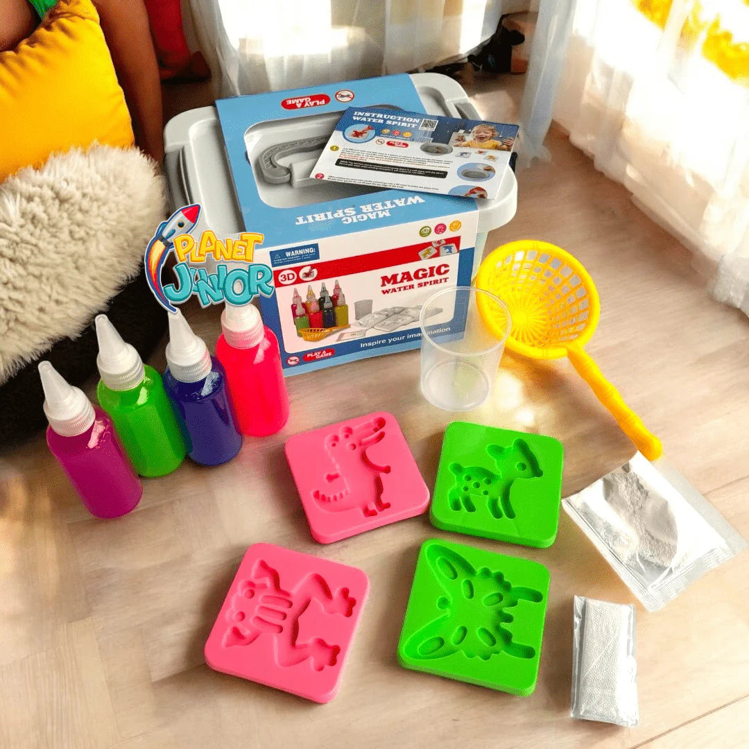 Creative 3D Pack of Fun Colors Magic Water Elf Toy Kit