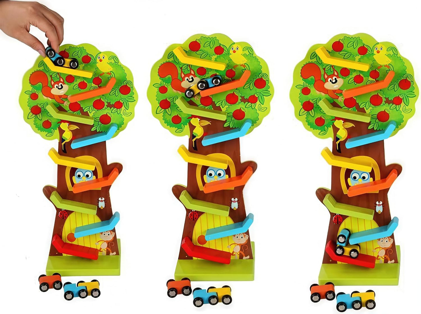 9 Layer Squirrel Taxiway Wooden Race Track