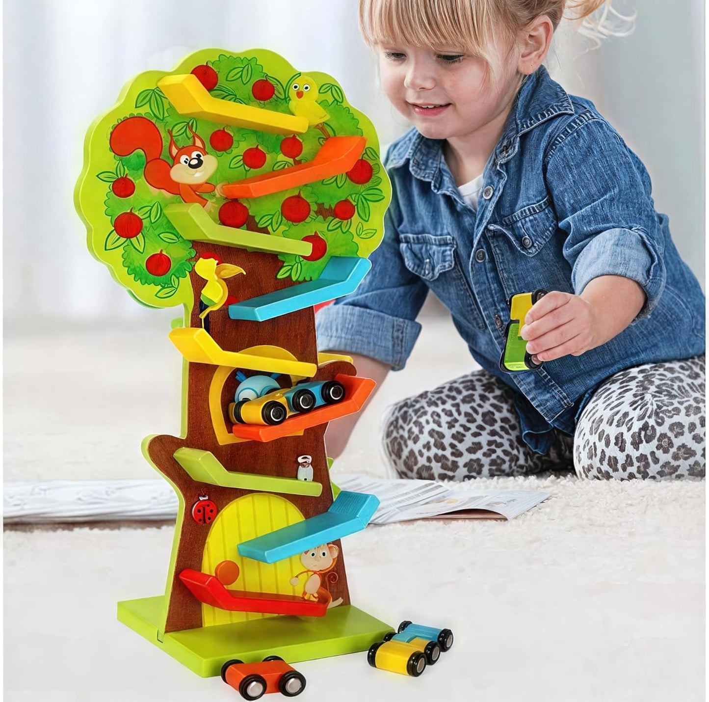 9 Layer Squirrel Taxiway Wooden Race Track