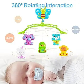 Baby Bed Bell Musical Crib Mobile Toy