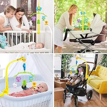 Baby Bed Bell Musical Crib Mobile Toy