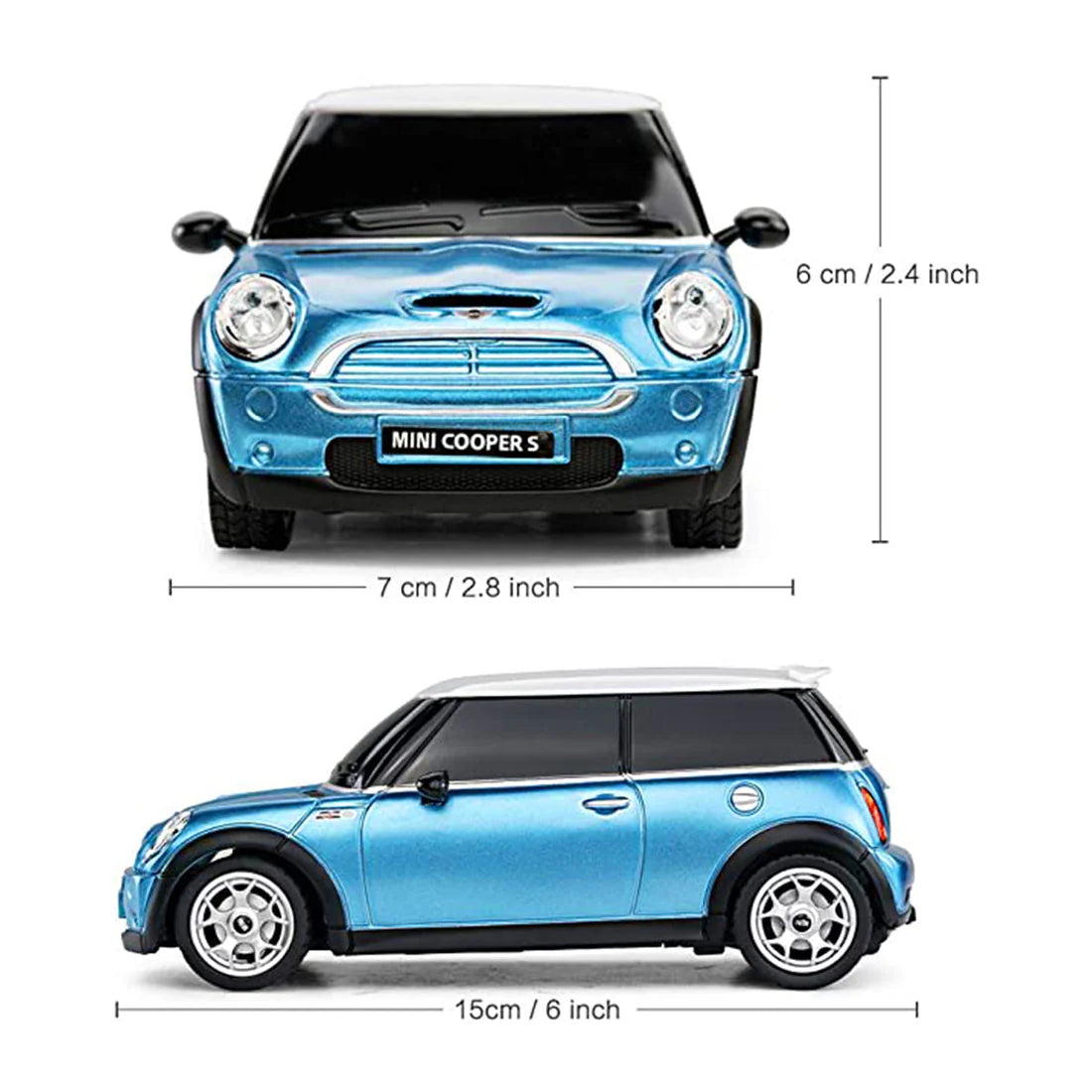 R/C Toy Mini Cooper Remote Control Car for Kids