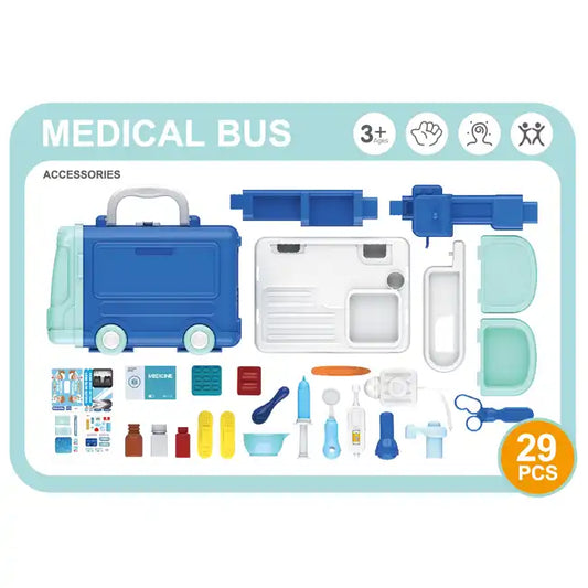 3 in 1 Medical Bus Storage Station