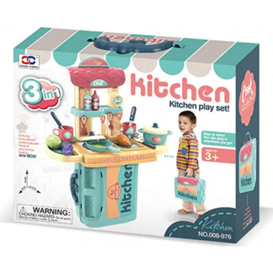 Kitchen Stove Briefcase Play Set - 20 inches