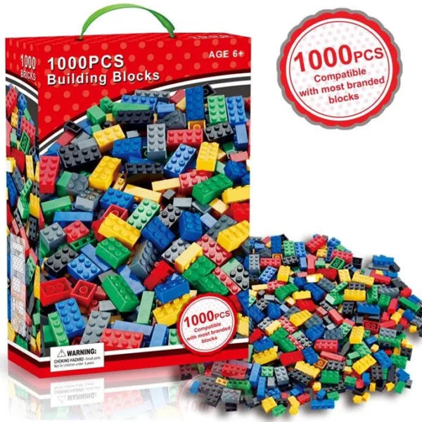 1000 Pieces Building Blocks Educational Construction Toy for Kids