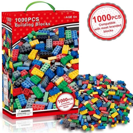 1000 Pieces Building Blocks Educational Construction Toy for Kids