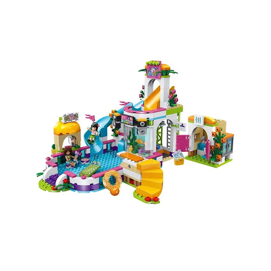 Jiego Compatible Girls Friends Princess Villa Star Liwei House Building Blocks
