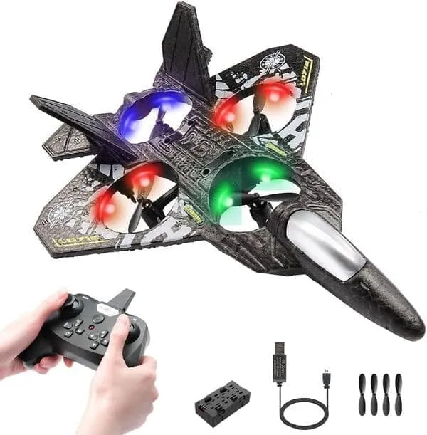 Remote Control Aeroplane Fighter Jet With 3D Flips