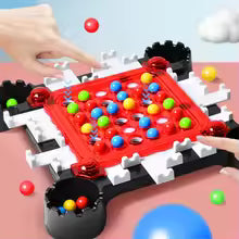 Colorful Bead Board Game Educational Logic Focus Toy for Players