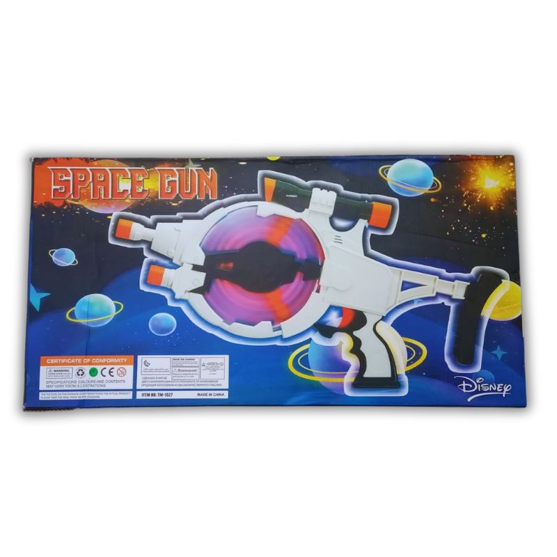 Space Gun White With Light & Music.