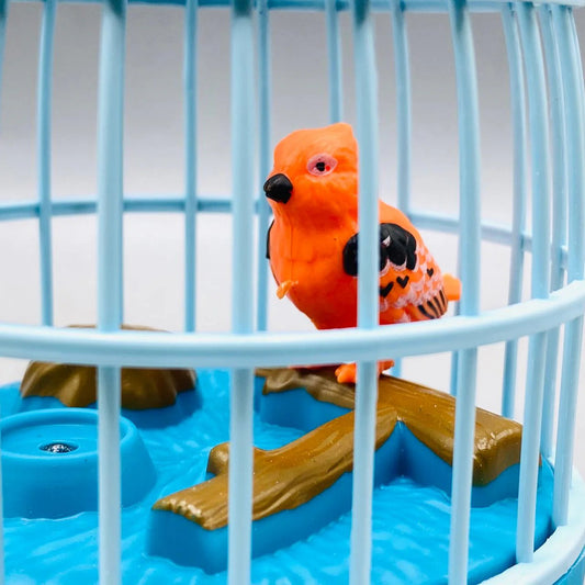 Happy Birds Cage Toy For Kids With Light & Sound Induction