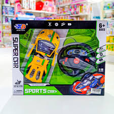 Remote Control Sports Racing Car with Steering Wheel for Kids