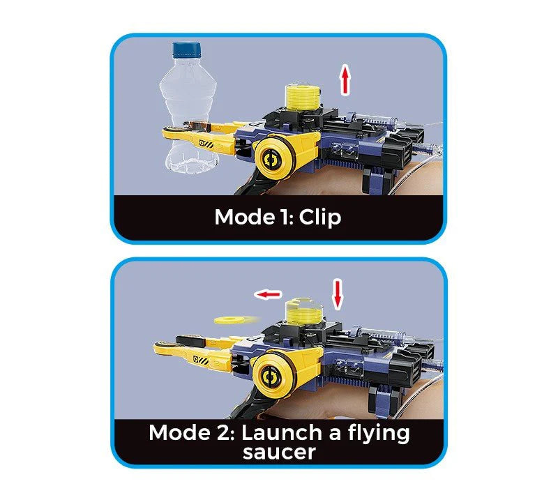 Hydraulic Robotic Arm Flying Disc Toy For Kids