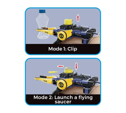 Hydraulic Robotic Arm Flying Disc Toy For Kids