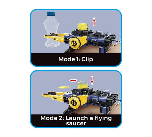 Hydraulic Robotic Arm Flying Disc Toy For Kids
