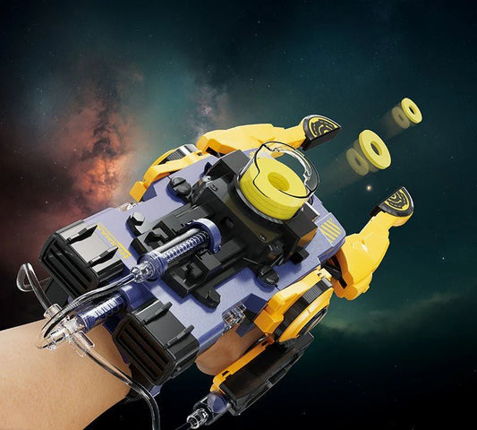 Hydraulic Robotic Arm Flying Disc Toy For Kids